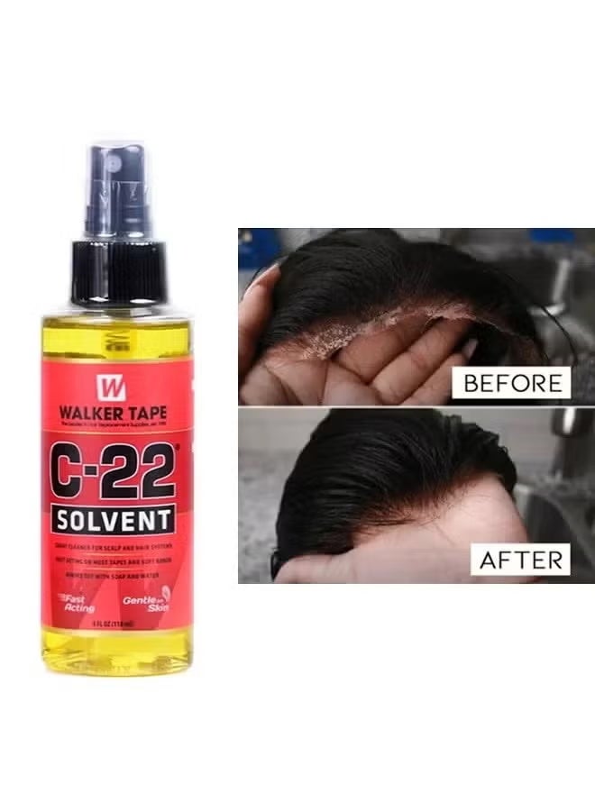 Walker Tape C-22 Solvent Spray ,Citrus Adhesive Wig Glue Remover, Lace Wig Adhesive Remover Spray, Fast Acting Hair Extensions Remover - Image 2