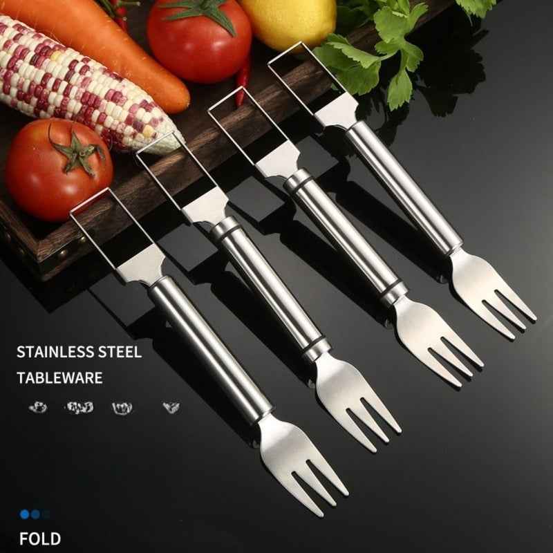 2 In 1 Watermelon Slicer Cutter Fruit Fork Tool Sharp Labor Saving Design - Image 4