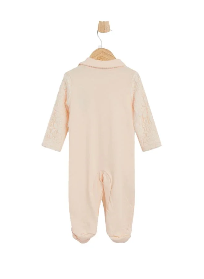 Babies & More Babies & More Newborn Girls White Sleepsuit