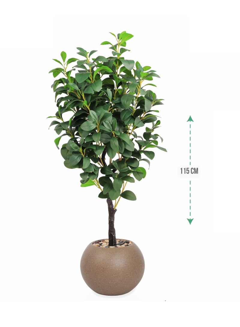 Alrassi Artificial Lemon Tree 115 cm – A Natural and Beautiful Touch for Your Home Décor  - Image 2