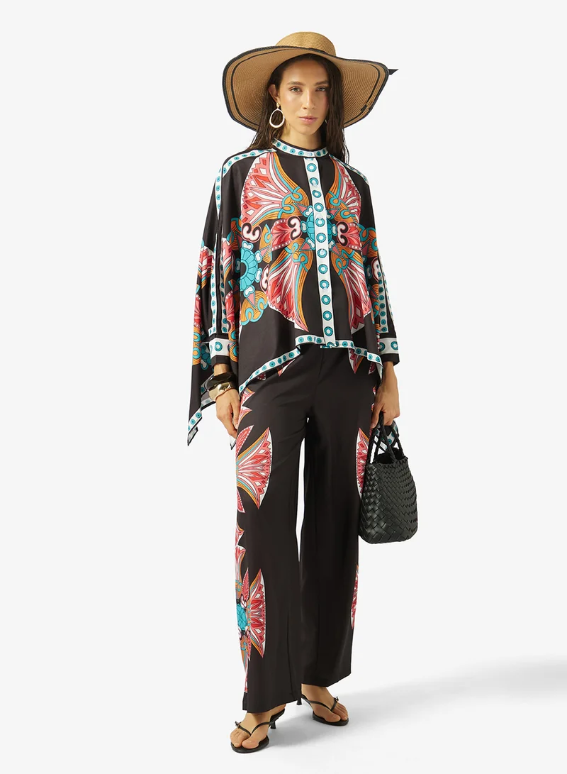 Soleira  Printed Top & Pant Set for Women | Best Price UAE