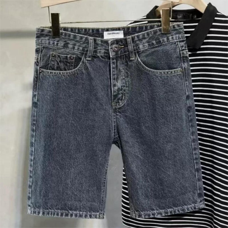 Unisex Casual Daily Denim Jeans - Image 3