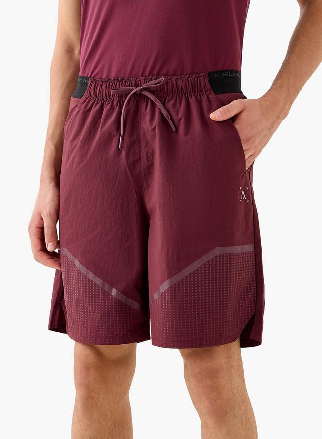 Active Printed Performance Shorts - Image 1