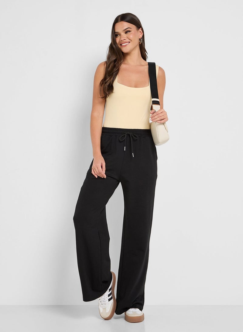 جينجر بيسيكس بودي سوت بلا أكمام بياقة مربعة من البولي أميد - Image 3