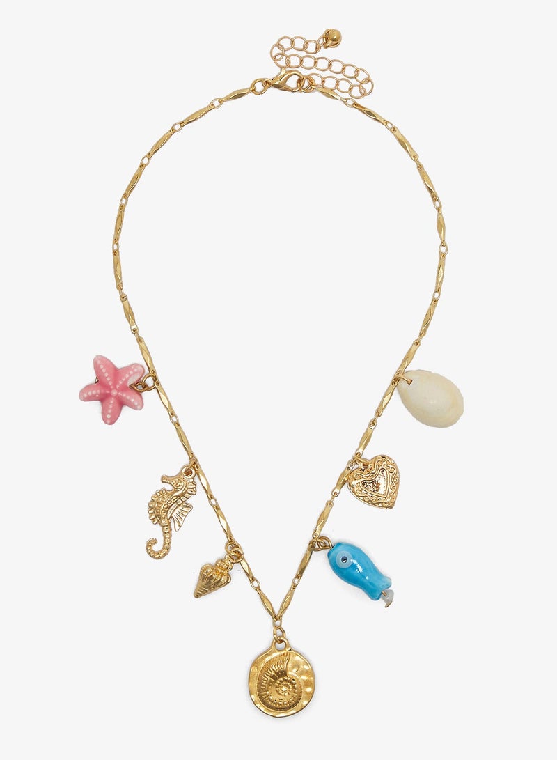 ايلا قلادة سلسلة قلب طبقات - Image 3