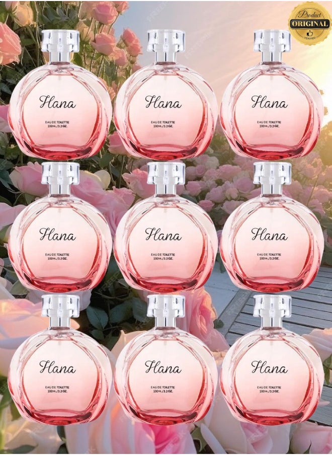 hana 9 Pieces Hana Perfume 100ML  - Image 1