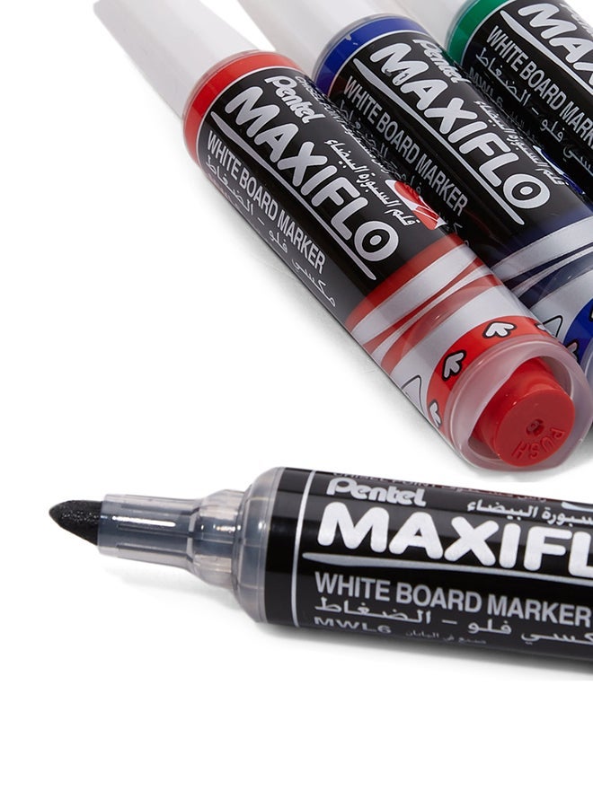 بنتل مجموعة أقلام سبورة بنتل ماكسي فلو – 8 ألوان - Image 2