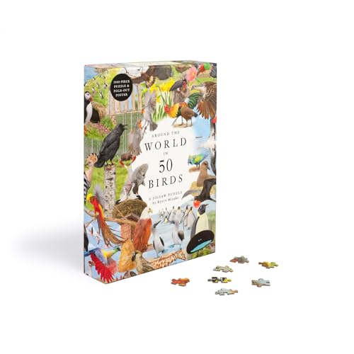 Laurence King Around The World in 50 Birds 1000 Piece Puzzle - Image 3