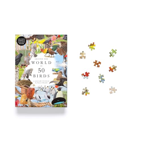 Laurence King Around The World in 50 Birds 1000 Piece Puzzle - Image 5
