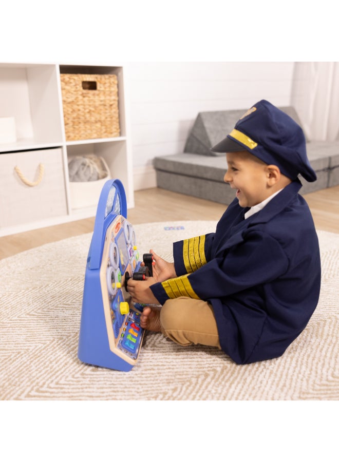 Melissa & Doug لوحة التحكم التفاعلية لطيار الطائرة - Image 3