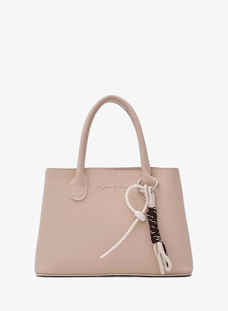 Ivy Combine City Hand and Crossbody Bag Beige.