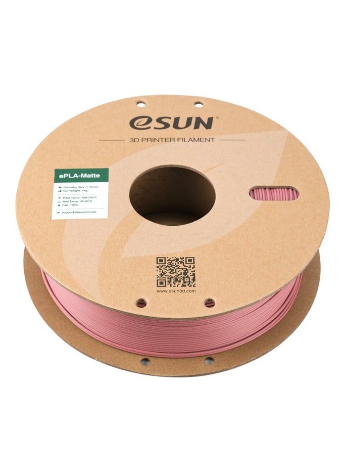 eSUN Matte PLA 3D Printer Filament, PLA 1.75 mm, Dimensional Accuracy +/- 0.05 mm, 1 kg Spool (2.2 lbs) Filament for 3D Printers, Morandi Purple - Image 2