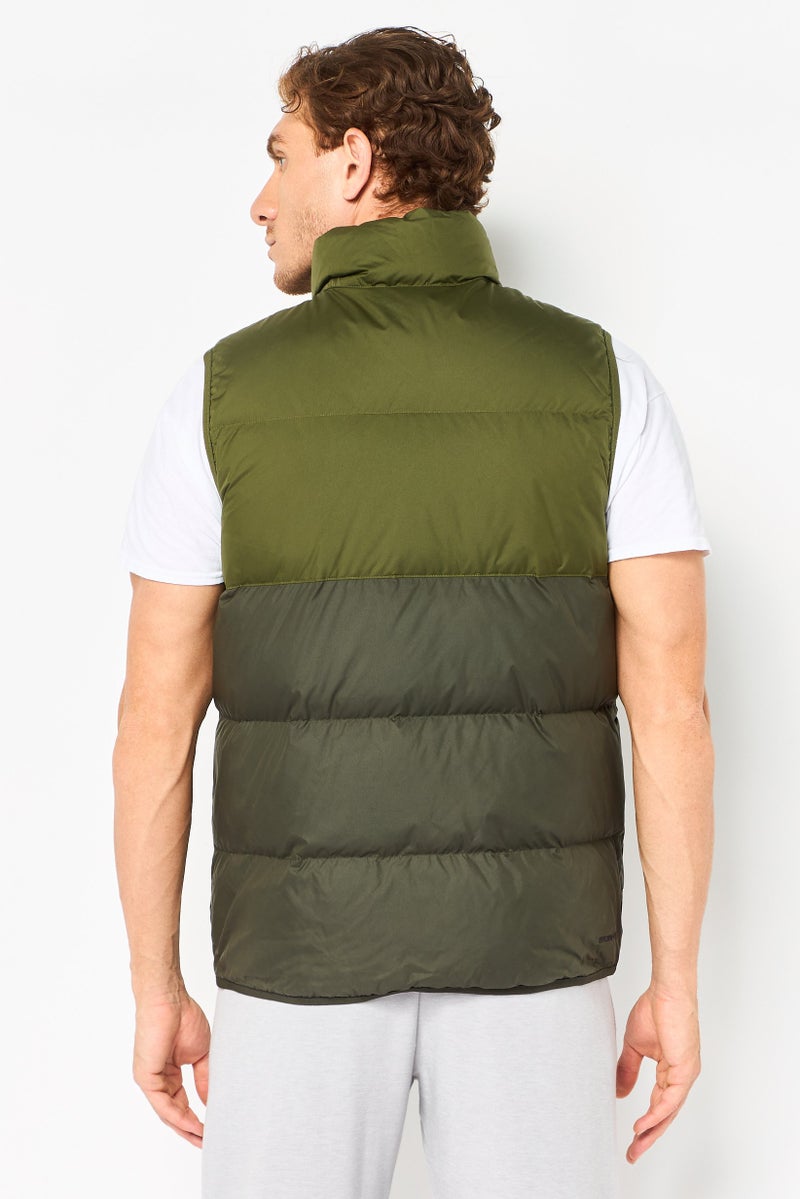 Nike سترة خارجية بدون أكمام للرجال، زيتوني - Image 2