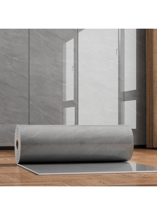 INSIJAM Self-Adhesive Panel Wall Sticker Marble Wall Tiles 300cm x 40cm 1 Roll DIY Kitchen Tile Stickers Waterproof Peel and Stick on Wall Tiles for Bathroom Bedroom Home Decor - Image 1
