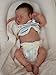 Zero Pam Reborn Babys Dolls Silicone Full Body 20 in Realistic Baby Doll Silicone Baby Doll for Girls Modern - Image 2