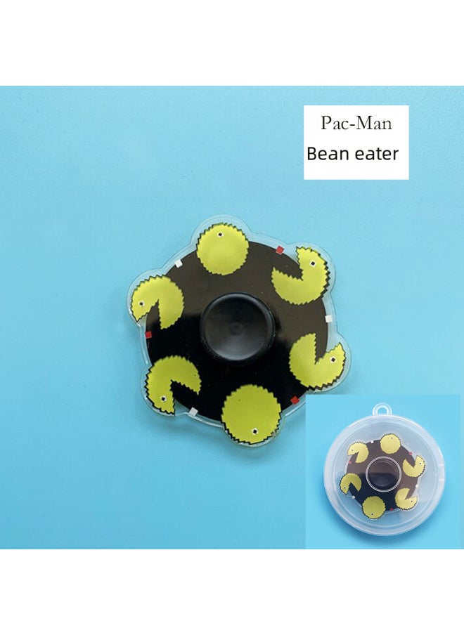 null - Naruto Shippuden Spinning Top Toy Finger Spinning Top Dynamic Running Sharingan Finger Toy Kids Playset-Color:Wukong + Box - Image 1