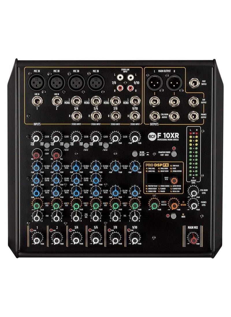 RCF - RCF - F 10XR - Audio Mixer;Mixing console with multi-FX - Image 1