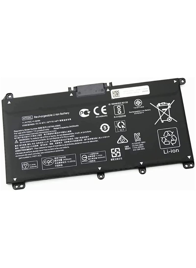 HT03XL L11119-855 Original Laptop Battery for HP, Pavilion 14-CD 14-CE 14-CF 14-CK 15-CS 15-DA 15-DB 15-DW 15G-DR 17-BY17-CA L11421-542 L11421-2C2.