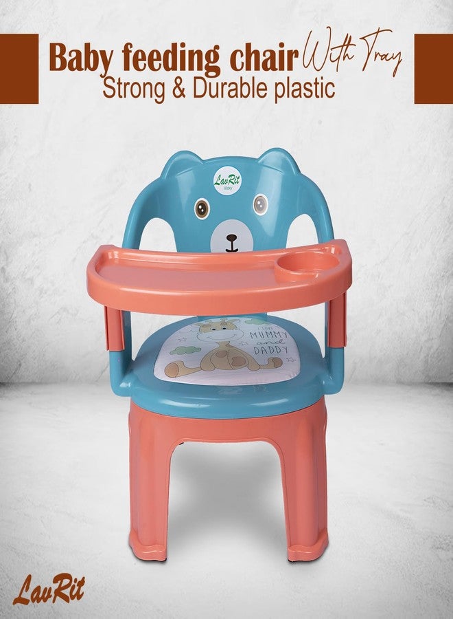 LavRit Plastic Baby Feeding Chair, with Tray Chair/Booster Plastic Chair for Kids/Feeding Chair for Kids,Portable Eating/Safe Chair(1-3 Years)/Upto 20 Kgs - Image 5