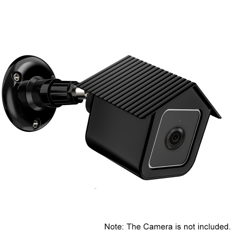 Wall Mount Protective Cover Compatible with Wyze Cam V3 Weatherproof 360 Degree Adjustable Indoor/Outdoor Mounting Cover Case (1-Pack, Black) - Image 2