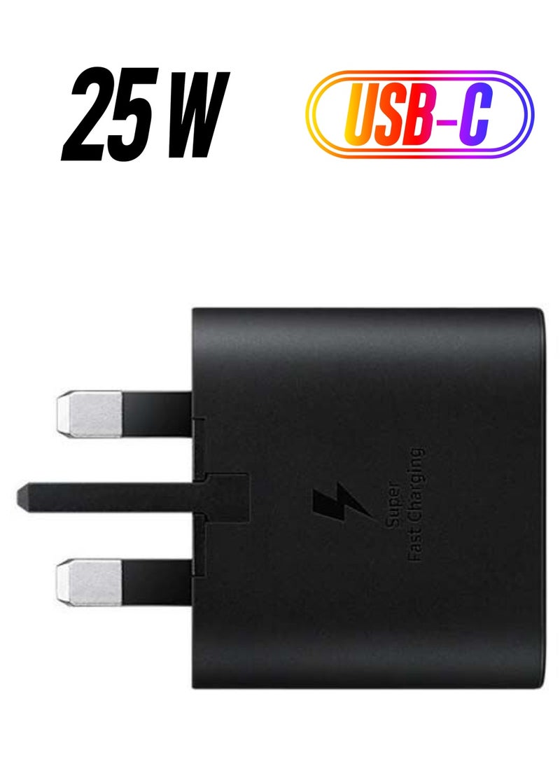 25W PD Adapter USB-C Black - Image 1