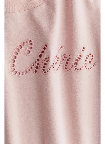 اتش اند ام Oversized motif-detail T-shirt