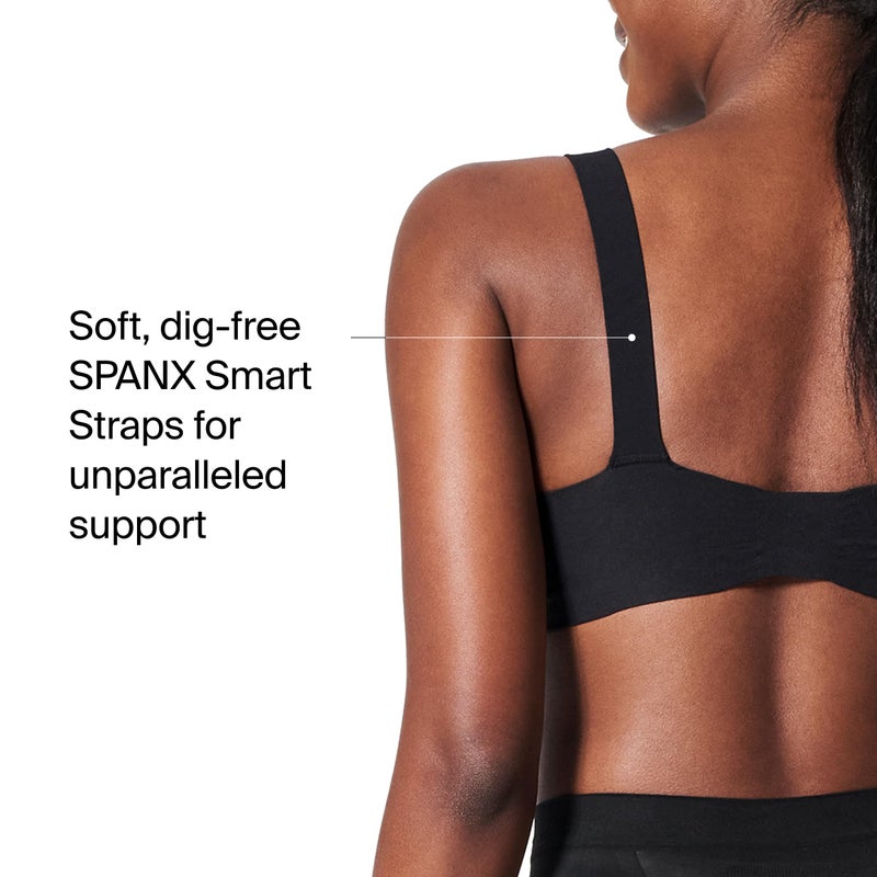 SPANXsmooth Bra-Llelujah! Lightly Lined Full Coverage - T-Shirt Bra - Front Closure - Hosiery Back - Smart Stretch Straps - Very Black - 36C - Image 4