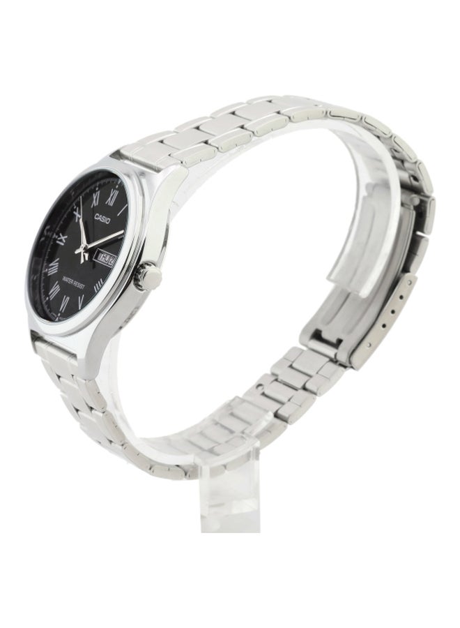 CASIO Men Formal StAndard Analog Watch MTP-V006D-1BUDF - 38 mm - Silver - Image 3