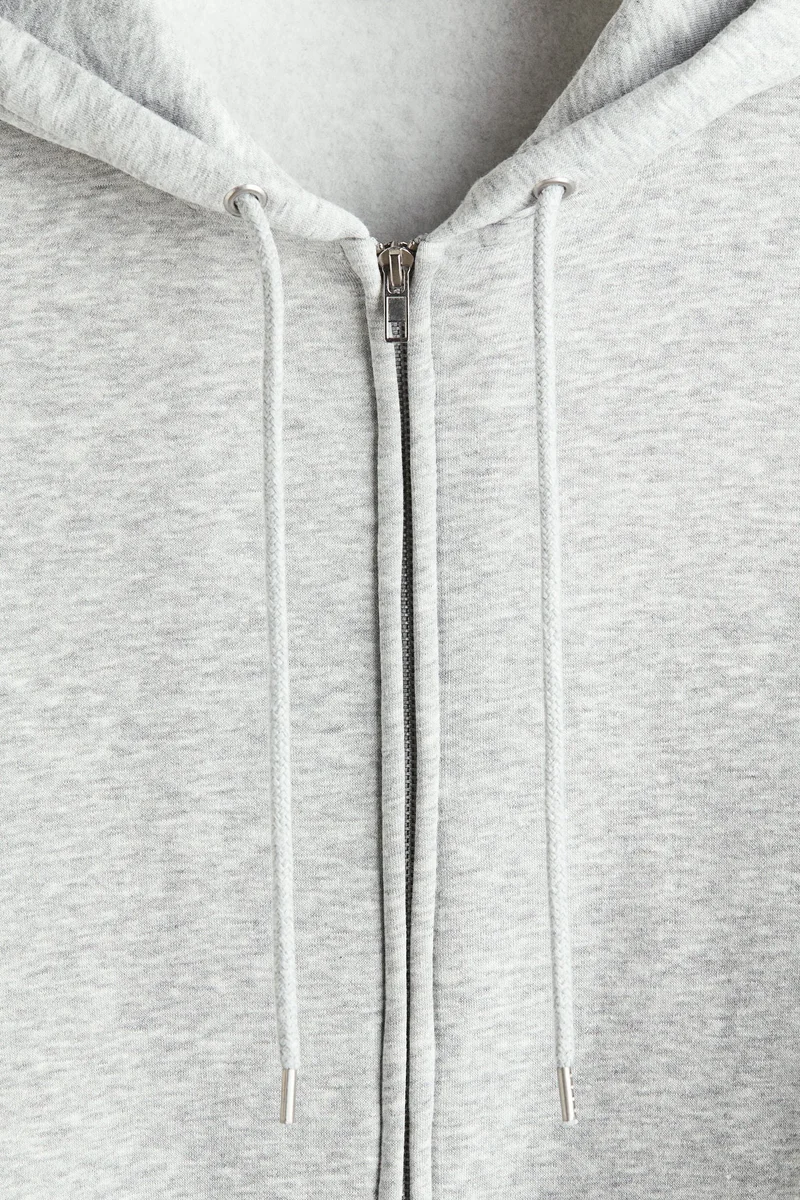 H&M  Loose Fit Zip-through hoodie for Men | Best Price UAE