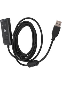 Goshyda USB to 3.5mm Jack Audio Adapter for HyperX Cloud II, Compatible for PC for PS5 for Xbox Series X/S for Xbox One