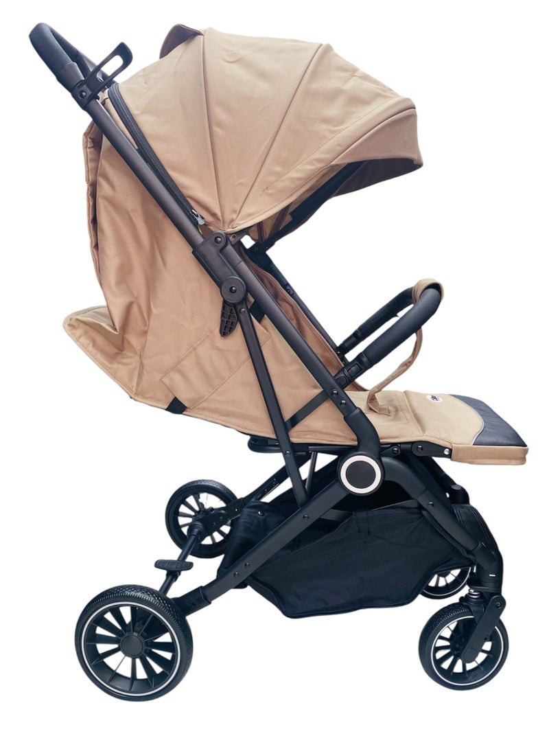 Cullar Premium Lightweight Baby Stroller with One-Hand Fold, Adjustable Canopy, Reclining Seat, and Smooth Suspension - Ideal for Travel, Compact, Portable Pram with Easy Storage, Parent-Friendly Design - Image 1