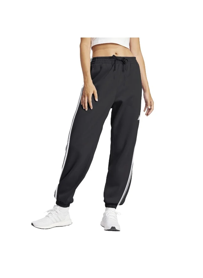 اديداس adidas essentials 3-stripes french terry cuffed women pants