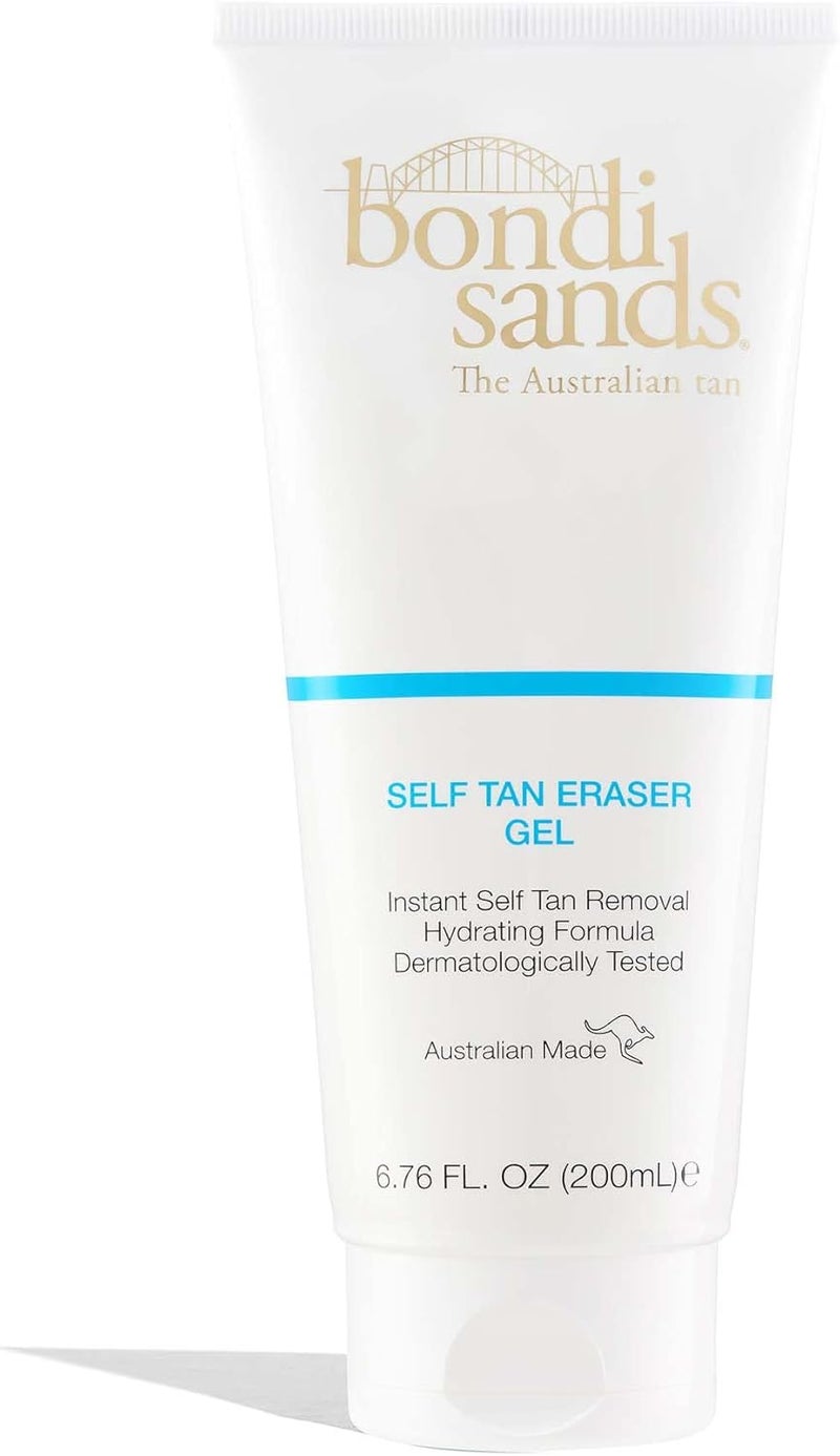 Bondi Sands Self Tan Eraser Gel Gentle Instant Tanning Removal in 5 Minutes UltraNourishing Hydrating Formula Dermatologically Tested Vegan Cruelty Free 200 mL676 Oz