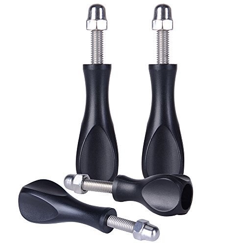 Suptig Thumbscrews 3pcs Long Thumbscrew and 1pc Short Thumbscrew for Gopro Hero 13/Hero 12/11/10/9/8/7/6/5/4/3+/3/ Hero Session Gopro Max and DJI osmo Sjcam Akaso Cam - Image 1