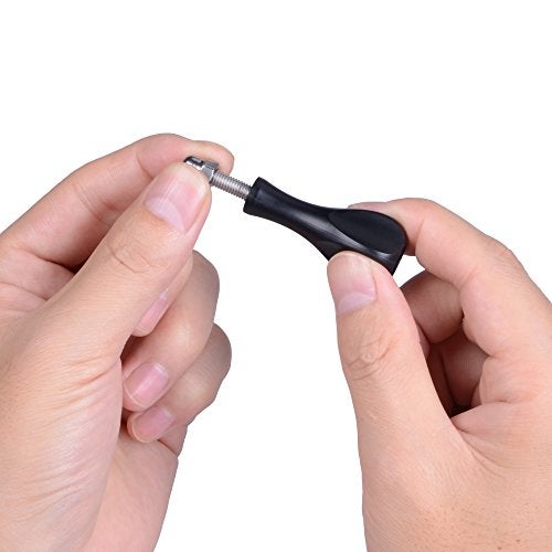 Suptig Thumbscrews 3pcs Long Thumbscrew and 1pc Short Thumbscrew for Gopro Hero 13/Hero 12/11/10/9/8/7/6/5/4/3+/3/ Hero Session Gopro Max and DJI osmo Sjcam Akaso Cam - Image 5