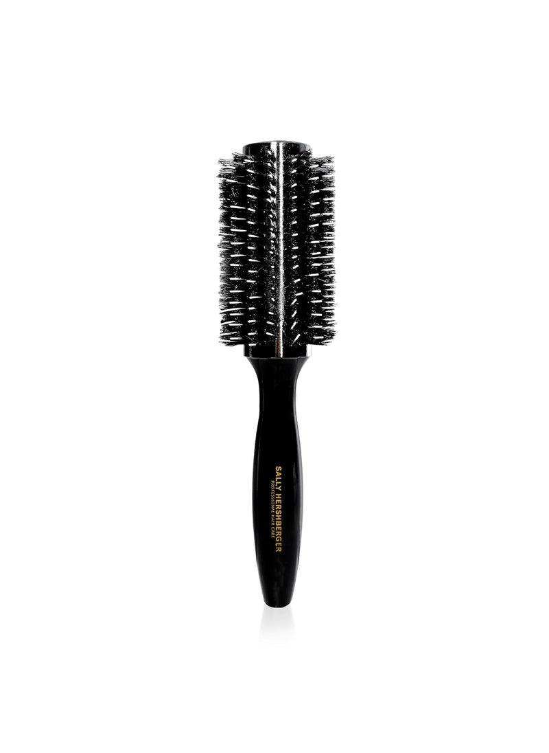 Sally Hershberger SALLY HERSHBERGER Large Round Brush  Premium SalonTested Volumizing and Smoothing Barrel Hair Brush  For Styling and Blow Drying Thick Through Fine Hair  Boar Bristle Design  1 pc 