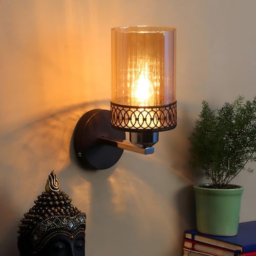 ELIANTE - Black Metal Wall Light - 286-1W | 3 Years Warranty | Free - LED LAMP - Image 1