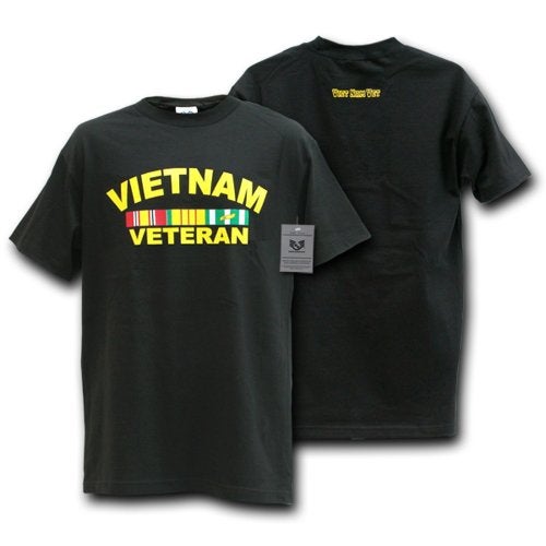 Rapid Dominance Rapiddominance Classic Milit Tee, Vietnam Vet/Black, X-Large - Image 2