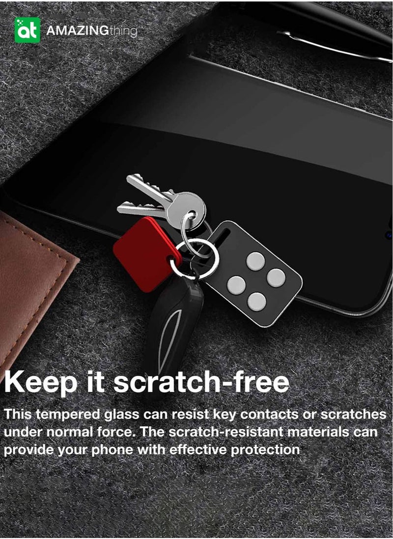 AMAZINGthing - Supreme Privacy Full Tempered Glass Screen Protector for iPhone 14 Plus / iPhone 13 Pro Max (6.7 inch) with Easy Install Tray - Privacy 2.75D - Image 1