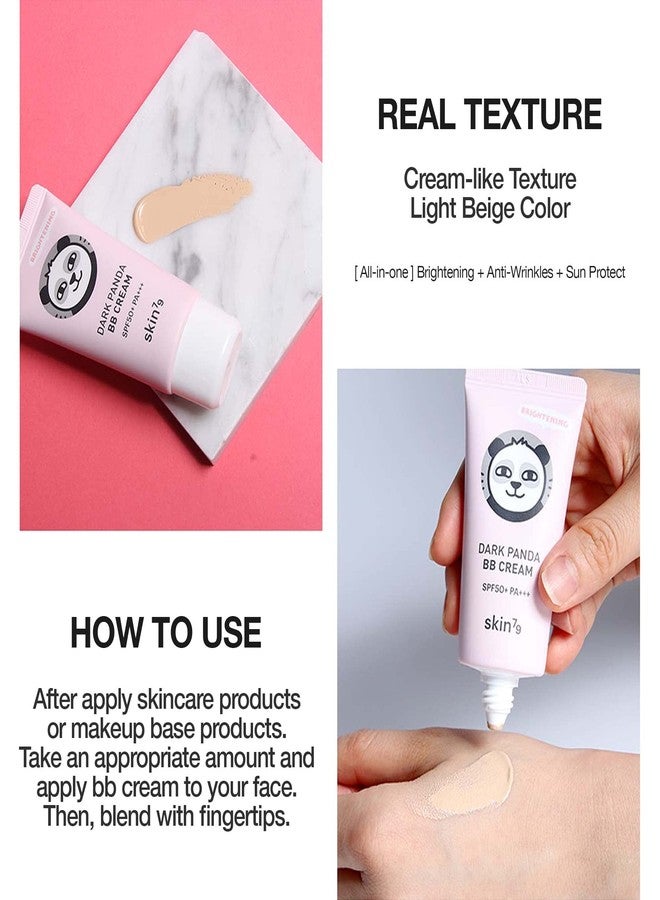 SKIN79 Animal BB Cream Angry Cat Dark Panda Dry Monkey SPF 50+ PA+++ Made In Korea (Dark Panda) - Image 3