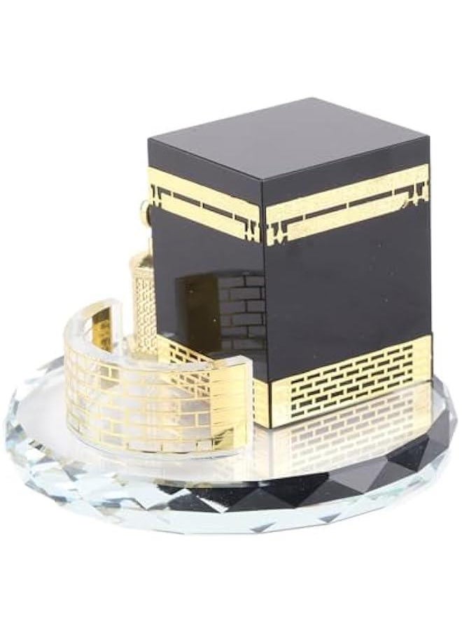 ماركة غير محددة زيروديس مجموعة الكعبة الاسلامية، الحرف اليدوية الاسلامية، هدايا تذكارية لسطح المكتب، ديكور المنزل والسيارة، نموذج الحرف الاسلامية  - Image 5