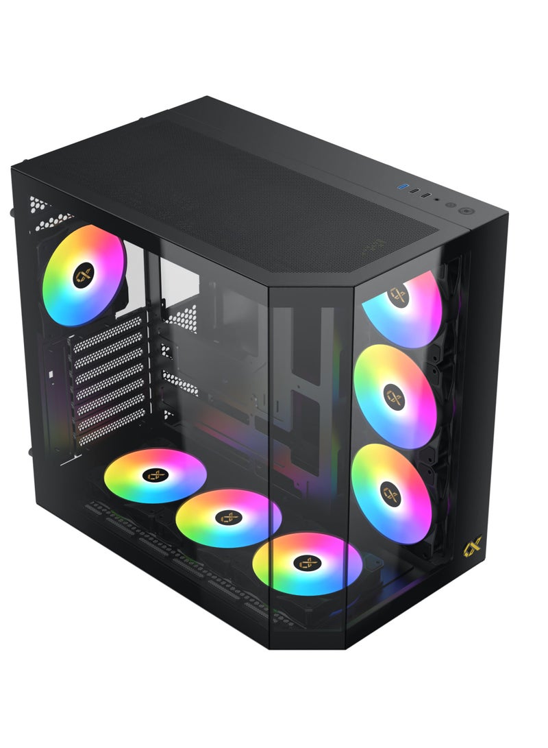 GCC GAMERS Watan V4 AMD Gaming PC (Ryzen 7 7800X-3D, RTX 5070 12GB, 32GB RAM, 1TB SSD, Liquid Cooler, WiFi, Windows 11)  - Image 2