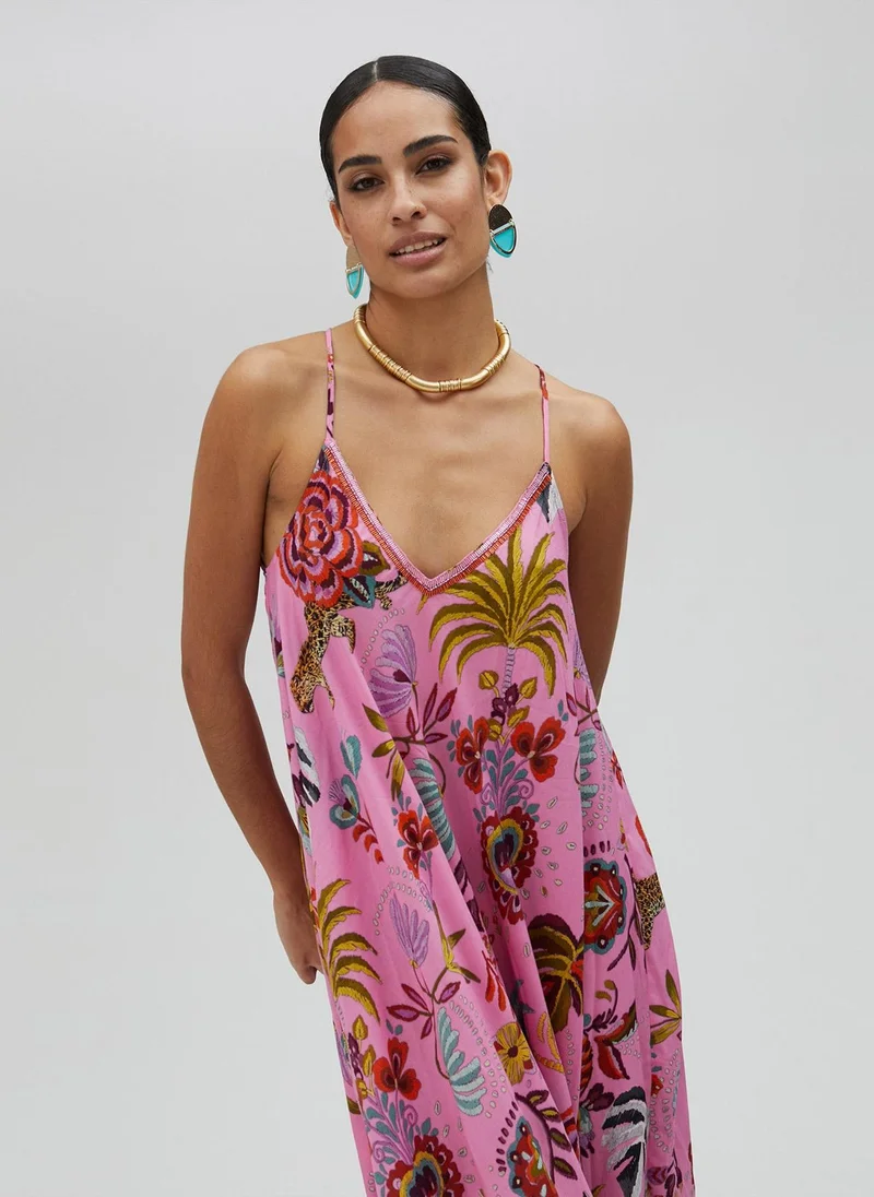 Lola Casademunt Long printed dress