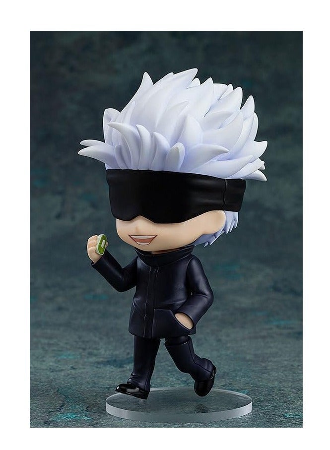 general تمثال جوجوتسو كايسن النسخة Q 1528# غوجو ساتورو بوجه قابل للتغيير، تمثال مصنوع يدويًا، زينة مناسبة للمشجعين والأصدقاء كهدية (10 سم) - Image 1