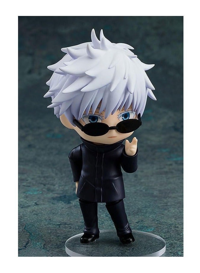 general تمثال جوجوتسو كايسن النسخة Q 1528# غوجو ساتورو بوجه قابل للتغيير، تمثال مصنوع يدويًا، زينة مناسبة للمشجعين والأصدقاء كهدية (10 سم) - Image 4