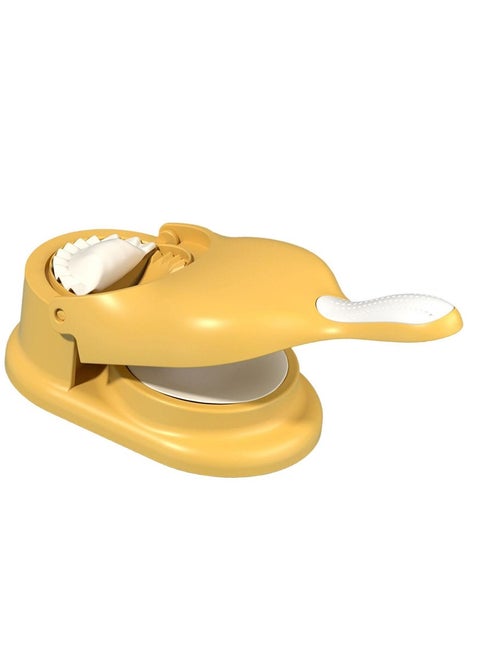Dough Press With Dumpling Maker Mould Easy to Use Random Colour