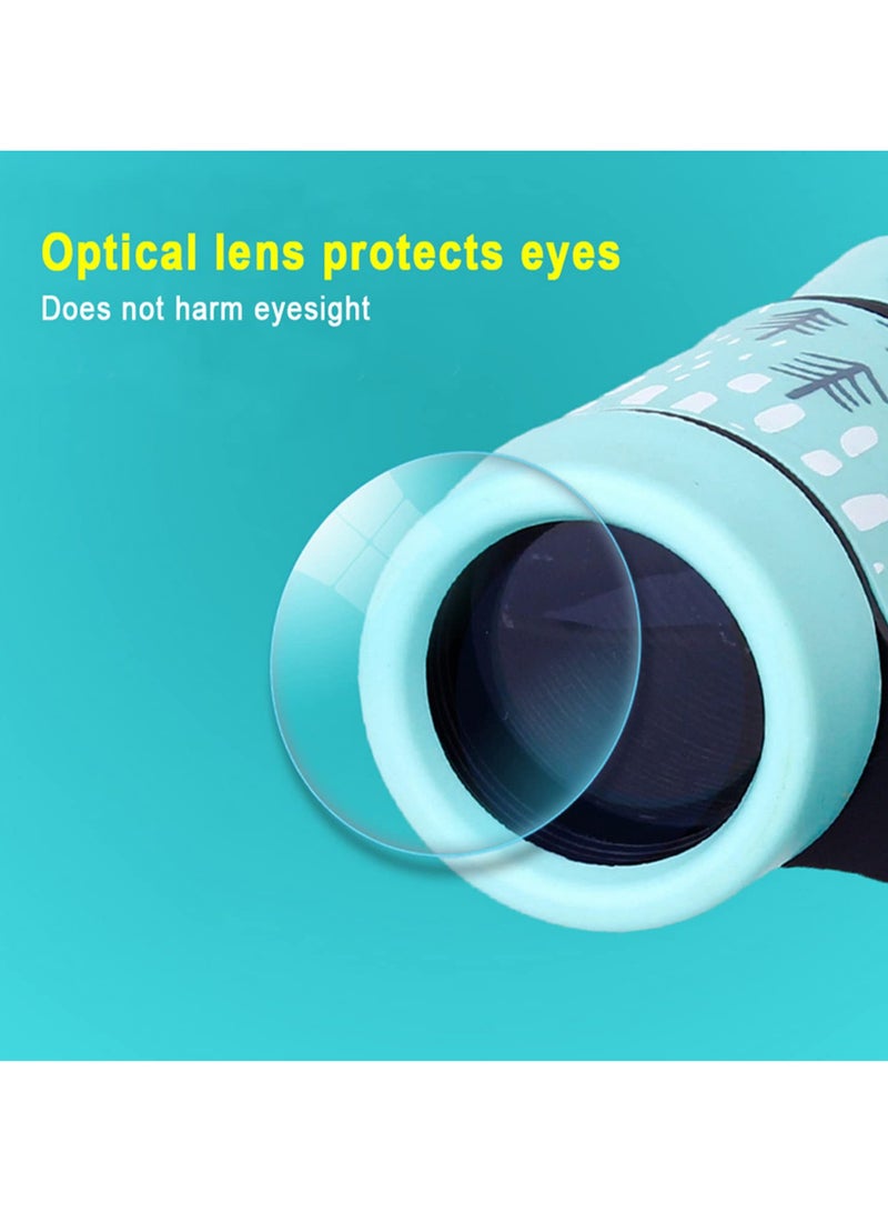 Generic 4X30mm Kids Binoculars Telescope for Children Educational Learning Outdoor Bird Watching Folding Optics Easy Focus Travel Telescope for Boys Girls Beginners Explorers  - Image 2