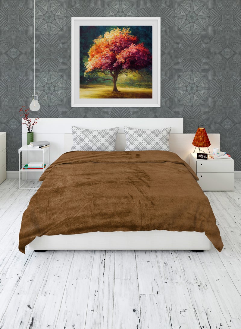 PARAJOHN بطانية فانيلا فليس باراجون للجنسين مفردة لجميع الفصول، بطانية فخمة دافئة للأريكة والسرير، بطانية فانيلا فليس مريحة وناعمة بحجم (160×220) - Image 1