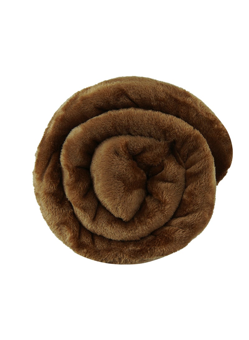 PARAJOHN بطانية فانيلا فليس باراجون للجنسين مفردة لجميع الفصول، بطانية فخمة دافئة للأريكة والسرير، بطانية فانيلا فليس مريحة وناعمة بحجم (160×220) - Image 4