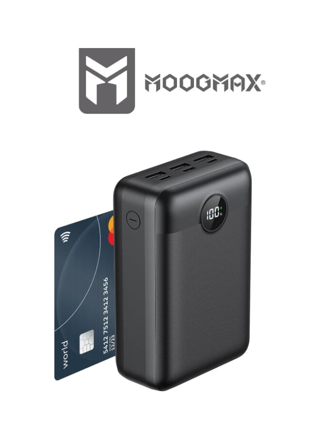 MOOG MAX POWER BANK WITH A CAPACITY OF 30,000 MAH
WITH THREE 20W PORTS - Image 1